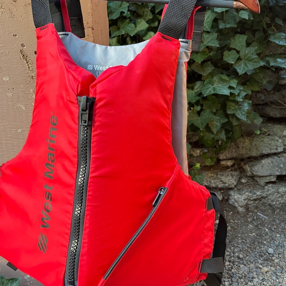 West Marine Red Men's Swim Vest